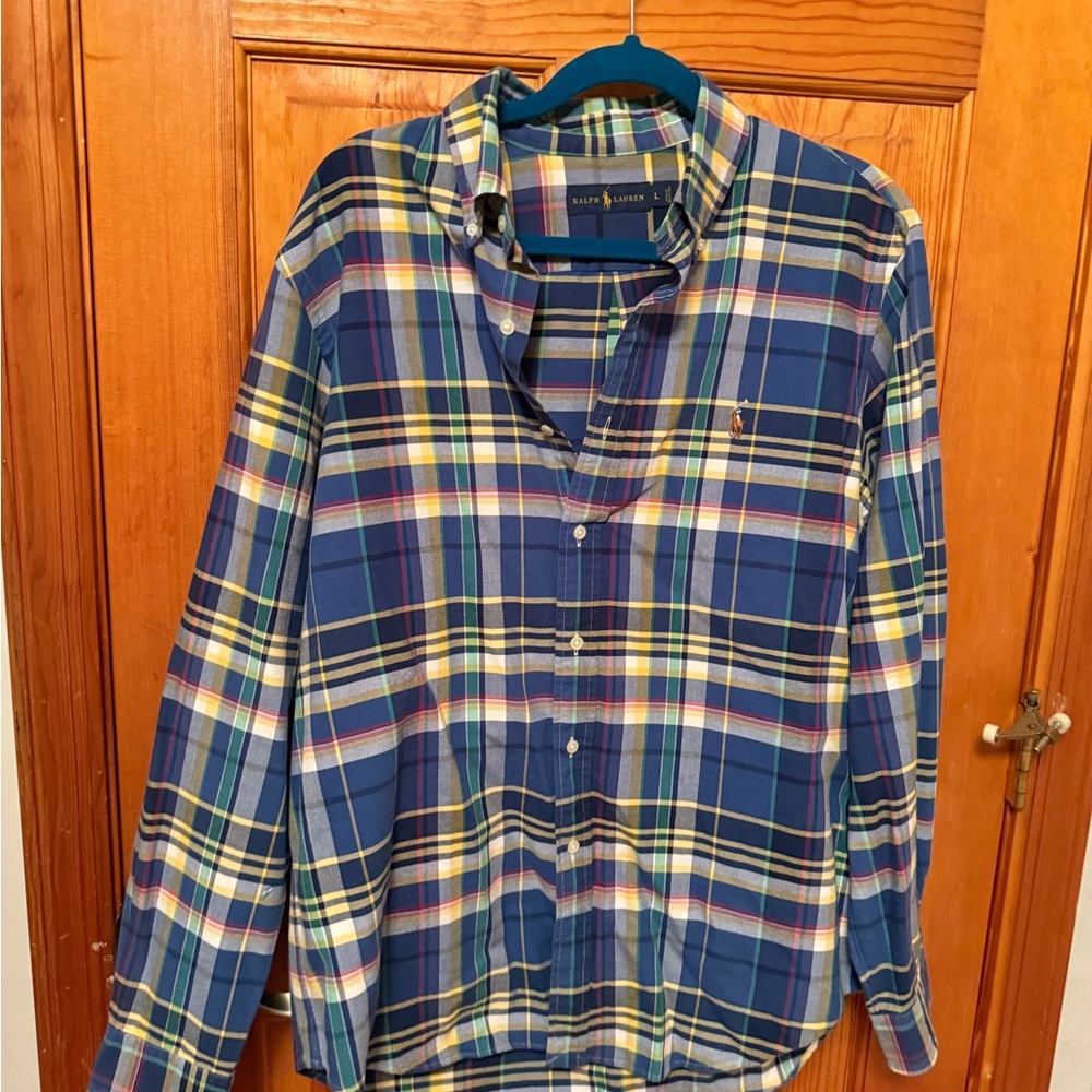 Ralph Lauren Men's Multicolor Plaid Shirt